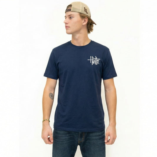 Navy blue - Happyhjalte T-Shirt